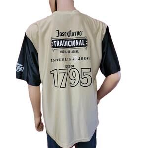 Vintage Jose Cuervo Graphic RARE Interliga 2006 Mens  L Tee Shirt TANGERINE #WM1